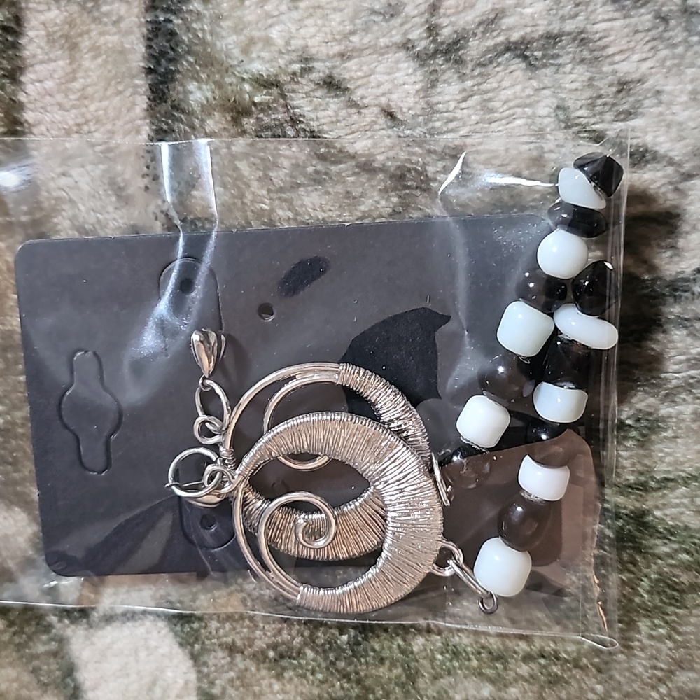 Tim Burton inspired earrings new
